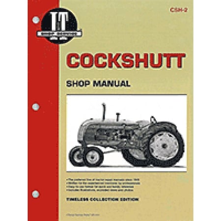 Aftermarket Shop Manual I&T CSH-2 For Cockshutt 20 30 10 50 CO-OP E2 E3 E4 E5 Farm Crest 30 MAW70-0036